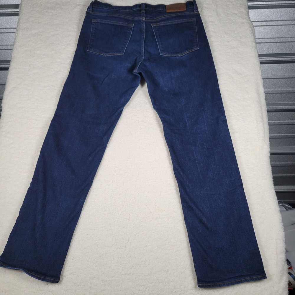 J.Crew Jeans Mens 34x32 Dark Wash Indigo Stretch Denim Pants J5187 HO18 - Picture 15 of 15